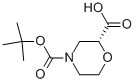 (2R)-2,4-吗啉二羧酸 4-叔丁酯,(R)-4-(tert-Butoxycarbonyl)Morpholine-2-carboxylic acid