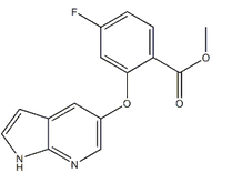 ABT-199中间体,methyl 2-((1H-pyrrolo[2,3-b]pyridin-5-yl)oxy)-4-fluorobenzoate