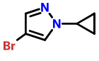 4-溴-1-環(huán)丙基-1H-吡唑,4-bromo-1-cyclopropylpyrazole