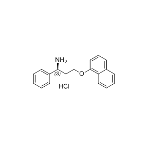 达泊西汀杂质02（盐酸盐）,(S)-3-(naphthalen-1-yloxy)-1-phenylpropan-1-amine hydrochloride