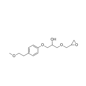 美托洛尔杂质16,1-(4-(2-methoxyethyl)phenoxy)-3-(oxiran-2-ylmethoxy)propan-2-ol