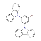 9,9'-(5-溴-1,3-亚苯基)双(9H-咔唑),9,9'-(5-Bromo-1,3-phenylene)bis(9H-carbazole)