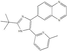 6-[2-叔丁基-5-(6-甲基-吡啶-2-基)-1H-咪唑-4-基]-喹噁啉