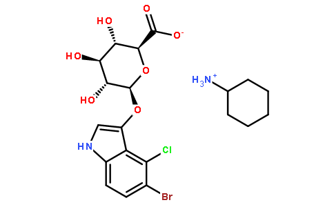 5-溴-4-氯-3-吲哚-β-D-葡萄糖苷,X-gluc