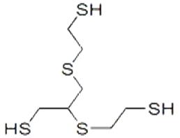 4-巯甲基-3,6-二硫杂-1,8-辛二硫醇（S516）,2,3-bis((2-mercaptoethyl)thio)-1-propanethiol