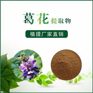 葛花提取物 植物提取物 厂家直销价格100元 元 Kg 纸板桶厂家 陕西新天域生物科技有限公司