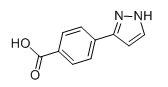 4-(1H-3-吡唑基)苯甲酸,4-(1H-Pyrazol-3-yl)benzoic acid