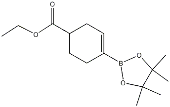 1-乙氧基羰基环己-3-烯-4-硼酸频哪醇酯,4-(4,4,5,5-TETRAMETHYL-[1,3,2]DIOXABOROLAN-2-YL)CYCLOHEX-3-ENE-1-CARBOXYLIC ACID ETHYL ESTER