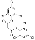 2,4,6-三氯苯基马来酸二酯,bis(2,4,6-trichlorophenyl) malonate