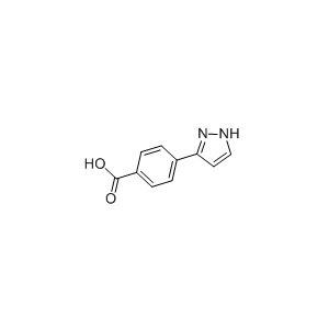 4-(1H-3-吡唑基)苯甲酸,4-(1H-Pyrazol-3-yl)benzoic acid
