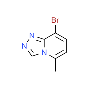 8-bromo-5-methyl-[1,2,4]triazolo[4,3-a]pyridine,8-bromo-5-methyl-[1,2,4]triazolo[4,3-a]pyridine