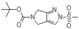 2-(甲基磺酰基)-2,6-二氢吡咯并[3,4-c]吡唑-5(4H)-羧酸叔丁酯,2-(Methylsulfonyl)-2,6-dihydropyrrolo[3,4-c]pyrazole-5(4H)-carboxylic acid tert-butyl ester