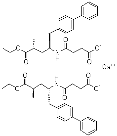 (alphaR,gammaS)-gamma-[(3-羧基-1-氧代丙基)氨基]-alpha-甲基联苯-4-戊酸乙酯钙盐,(alphaR,gammaS)-gamma-[(3-Carboxy-1-oxopropyl)amino]-alpha-methyl-[1,1'-biphenyl]-4-pentanoic acid 4-ethyl ester calcium salt (2:1)