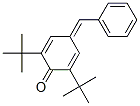4-苯基亚甲基-2,6-二叔丁基-2,5-环己二烯-1-酮,2,5-Cyclohexadien-1-one,2,6-bis(1,1-dimethylethyl)-4-(phenylmethylene)-; 2,5-Cyclohexadien-1-one,4-benzylidene-2,6-di-tert-butyl- (7CI,8CI);4-Benzylidene-2,6-di-tert-butyl-2,5-cyclohexadien-1-one