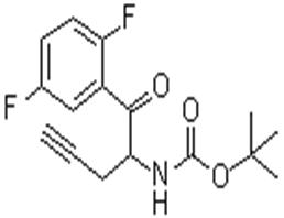 [1-(2,5-二氟苯基)-1-氧代-4-戊炔-2-基]氨基甲酸叔丁酯,tert-Butyl [1-(2,5-difluorophenyl)-1-oxo-4-pentyn-2-yl]carbamate