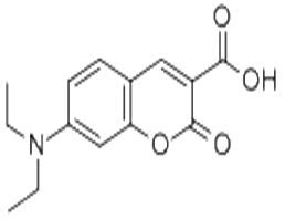 7-(二乙胺基）-2-氧代-2-苯并吡喃-3-羧酸