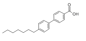 对庚基联苯甲酸,4-Heptyl-1,1-biphenyl-4-carboxylic acid