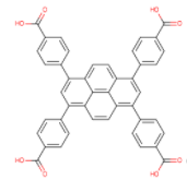 1,3,6,8-四(4-羧基苯)芘,4,4',4'',4'''-(1,9-dihydropyrene-1,3,6,8-tetrayl)tetrabenzoic acid