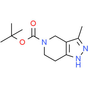 tert-butyl 3-methyl-1,4,6,7-tetrahydro-5H- pyrazolo[4,3-c]pyridine-5-carboxylate