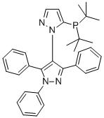 5-二叔丁基膦-1',3',5'-三苯基-1'H-[1,4']二吡唑,5-(DI-TERT-BUTYLPHOSPHINO)-1', 3', 5'-TRIPHENYL-1'H-[1,4']BIPYRAZOLE