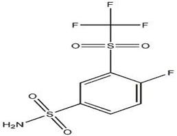 3-(三氟甲磺酰基)-4-氟苯磺酰胺,4-Fluoro-3-(trifluoromethylsulfonyl) benzenesulfonamide