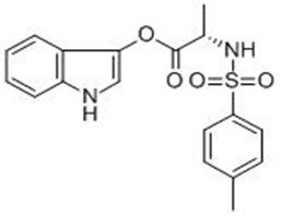 3-（N-对甲苯磺酰基-L-丙氨酰氧基）-吲哚