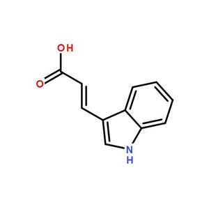 (E)-3-吲哚丙烯酸,trans-3-Indoleacrylic acid