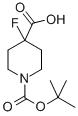 1-Boc-4-氟-4-哌啶甲酸,1-(tert-butoxycarbonyl)-4-fluoropiperidine-4-carboxylic acid