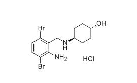 氨溴索杂质23（盐酸盐）,(trans)-4-((2-amino-3,6-dibromobenzyl)amino)cyclohexanol hydrochloride