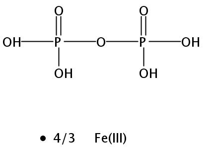 焦磷酸鐵,Ferric pyrophosphate