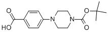 4-(4-羧基苯基)哌嗪-1-羧酸叔丁酯,4-(4-(tert-butoxycarbonyl)piperazin-1-yl)benzoic acid