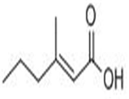 (2E)-3-甲基己-2-烯酸,(E)-3-methylhex-2-enoic acid