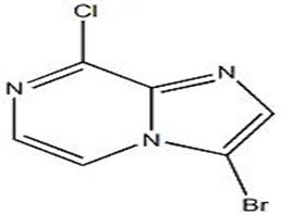 3-溴-8-氯咪唑并[1,2-A]吡嗪
