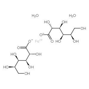 葡萄糖酸亚铁二水物,Iron(II) D-gluconate dihydrate