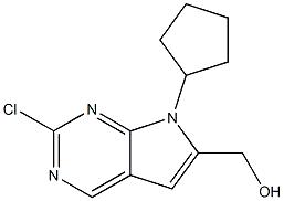 2-氯-7-環(huán)戊基-7H-吡咯并[2,3-D]嘧啶-6-甲醇,(2-chloro-7-cyclopentyl-7H-pyrrolo[2,3-d]pyriMidin-6-yl)Methanol