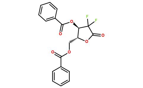 2-脱氧-2,2-二氟-D-赤型-1-呋喃酮糖-3,5-二苯甲酰酯,2-Deoxy-2,2-difluoro-D-erythro-pentafuranous-1-ulose-3,5-dibenzoate