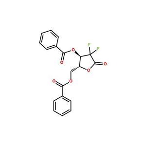 2-脱氧-2,2-二氟-D-赤型-1-呋喃酮糖-3,5-二苯甲酰酯