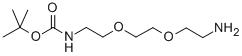 N-Boc-2,2′-(亚乙二氧基)二乙胺,N-Boc- 2,2′-(ethylenedioxy)diethylamine