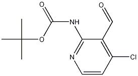 4-氯-3-甲酰基吡啶-2-氨基甲酸叔丁酯,tert-Butyl 4-chloro-3-formylpyridin-2-ylcarbamate