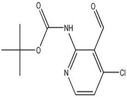 4-氯-3-甲酰基吡啶-2-氨基甲酸叔丁酯,tert-Butyl 4-chloro-3-formylpyridin-2-ylcarbamate