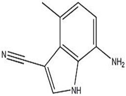 7-氨基-4-甲基-1H-吲哚-3-甲腈