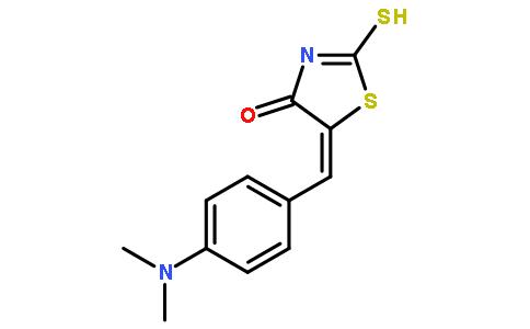 对二甲氨基亚苄基罗丹宁,4-Dimethylaminobenzal rhodanine
