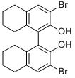 (R)-(+)-3,3'-二溴-5,5',6,6'7,7',8,8'-八氢-1,1'-二-2-萘酚,S-3,3′-DibroMo-5,5',6,6',7,7',8,8'-Octahydro-1,1'-bi-2-naphthol