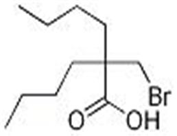 2-(bromomethyl)-2-butylhexanoic acid,2-(bromomethyl)-2-butylhexanoic acid