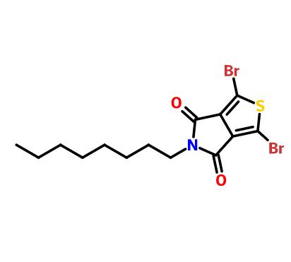 1,3-二溴-5-辛基噻吩[3,4-c]吡咯-4,6-二酮,1,3-Dibromo-5-octyl-4H-thieno[3,4-c]pyrrole-4,6(5H)-dione