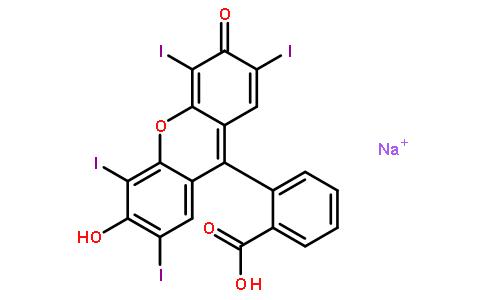 赤藓红钠盐,Tetraiodofluorescein sodium salt