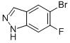 5-broMo-6-fluoro-1H-indazole,5-broMo-6-fluoro-1H-indazole