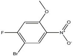 2-硝基-4-溴-5-氟苯甲醚