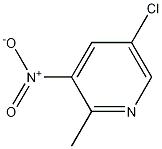 2-甲基-3-硝基-5-氯吡啶,5-chloro-2-methyl-3-nitropyridine