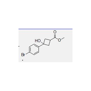 methyl3-(4-bromophenyl)-3-hydroxycyclobutanecarboxylate